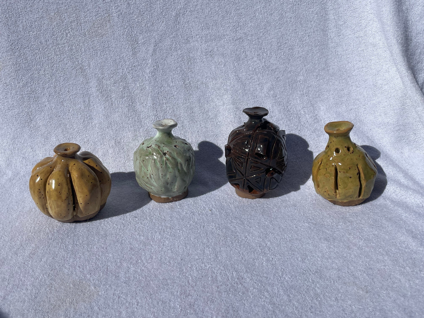 Incense Holder: Mini Vases (Set of 4)